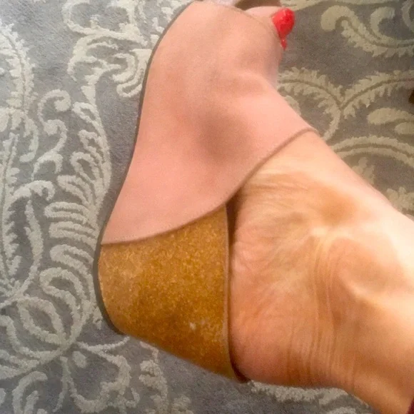 PLAKTON 4” Wedge  Leather Sandal - Picture 5 of 10